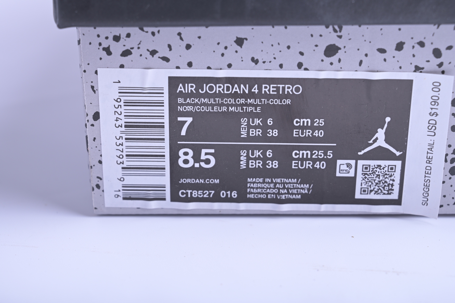 Air Jordan 4 Red Thunder CT8527-016