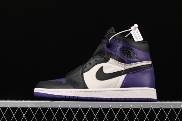 Jordan 1 Retro High Court Purple White 555088-501