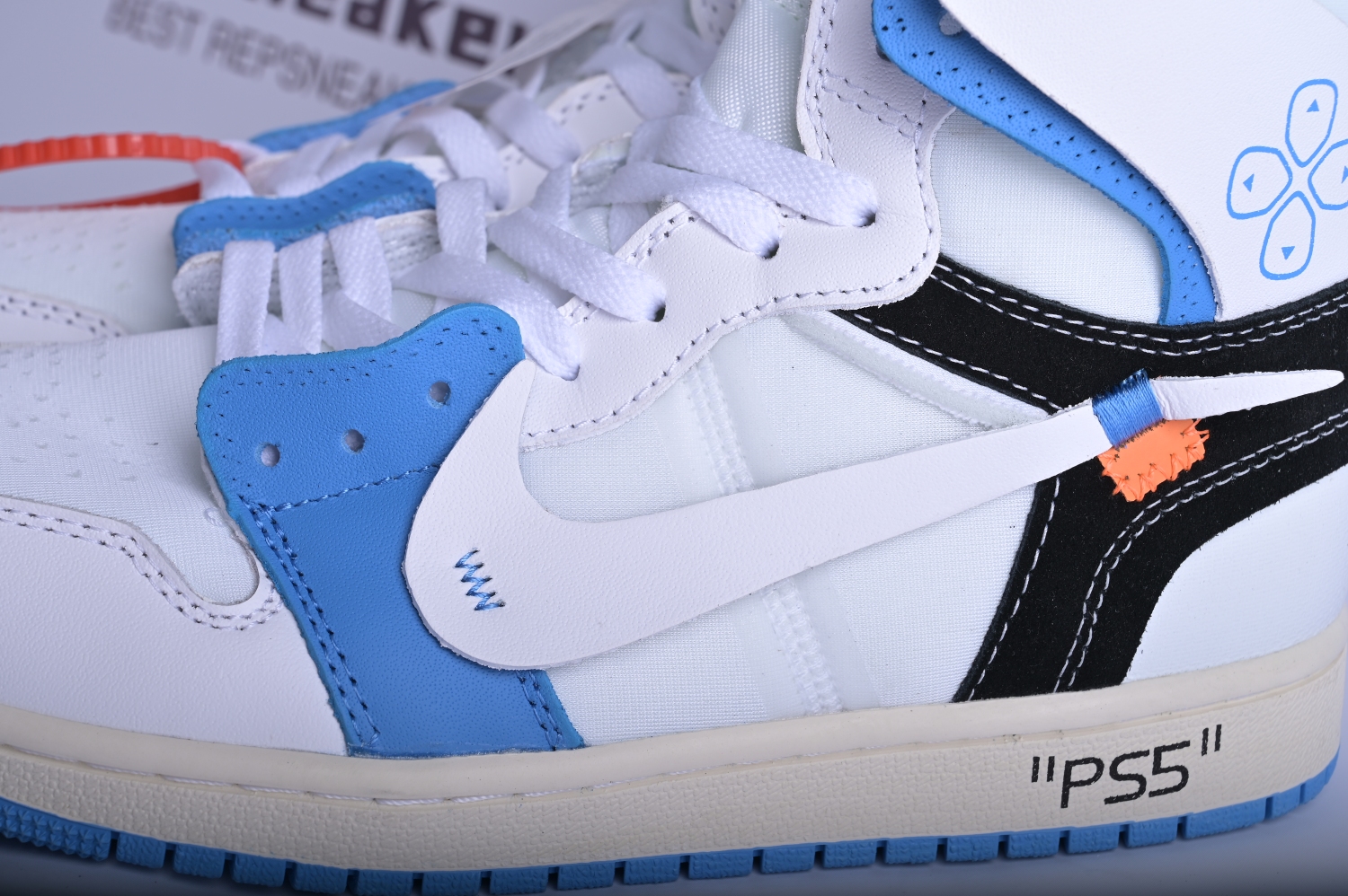 Air Jordan 1 x OFF-WHITE NRG x PLAYSTATION 5 AQ0818-168