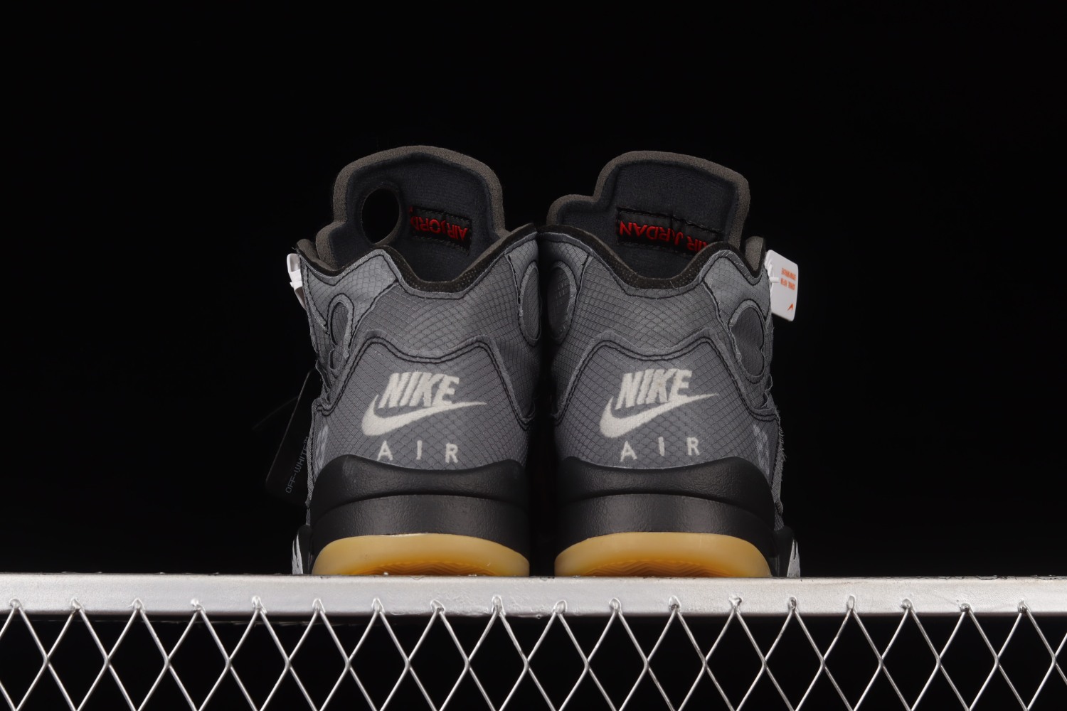 Jordan 5 Retro Off-White Black CT8480-001（Original Batch）