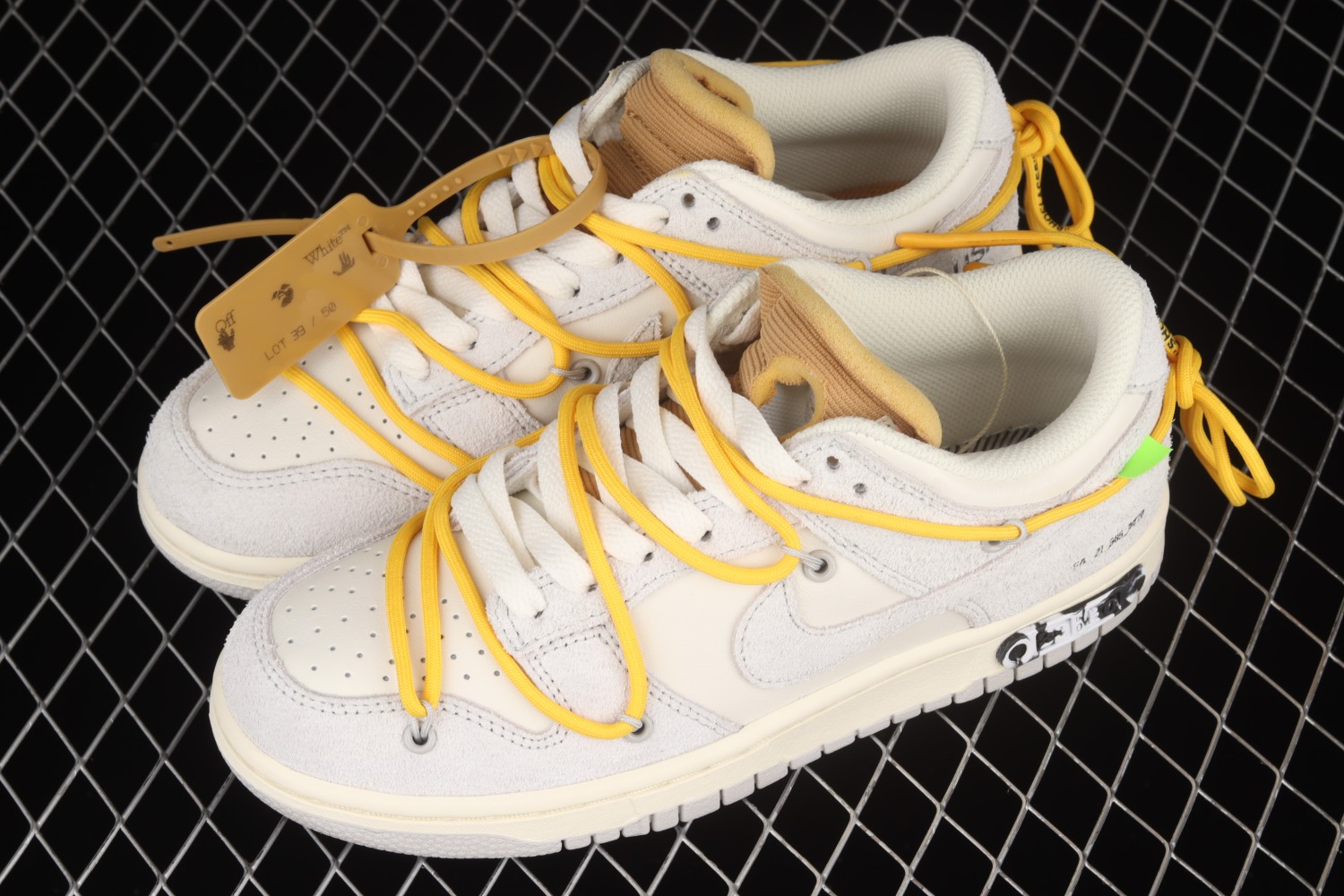Nike Dunk Low Off-White Lot 39 DJ0950-109（Original Batch）