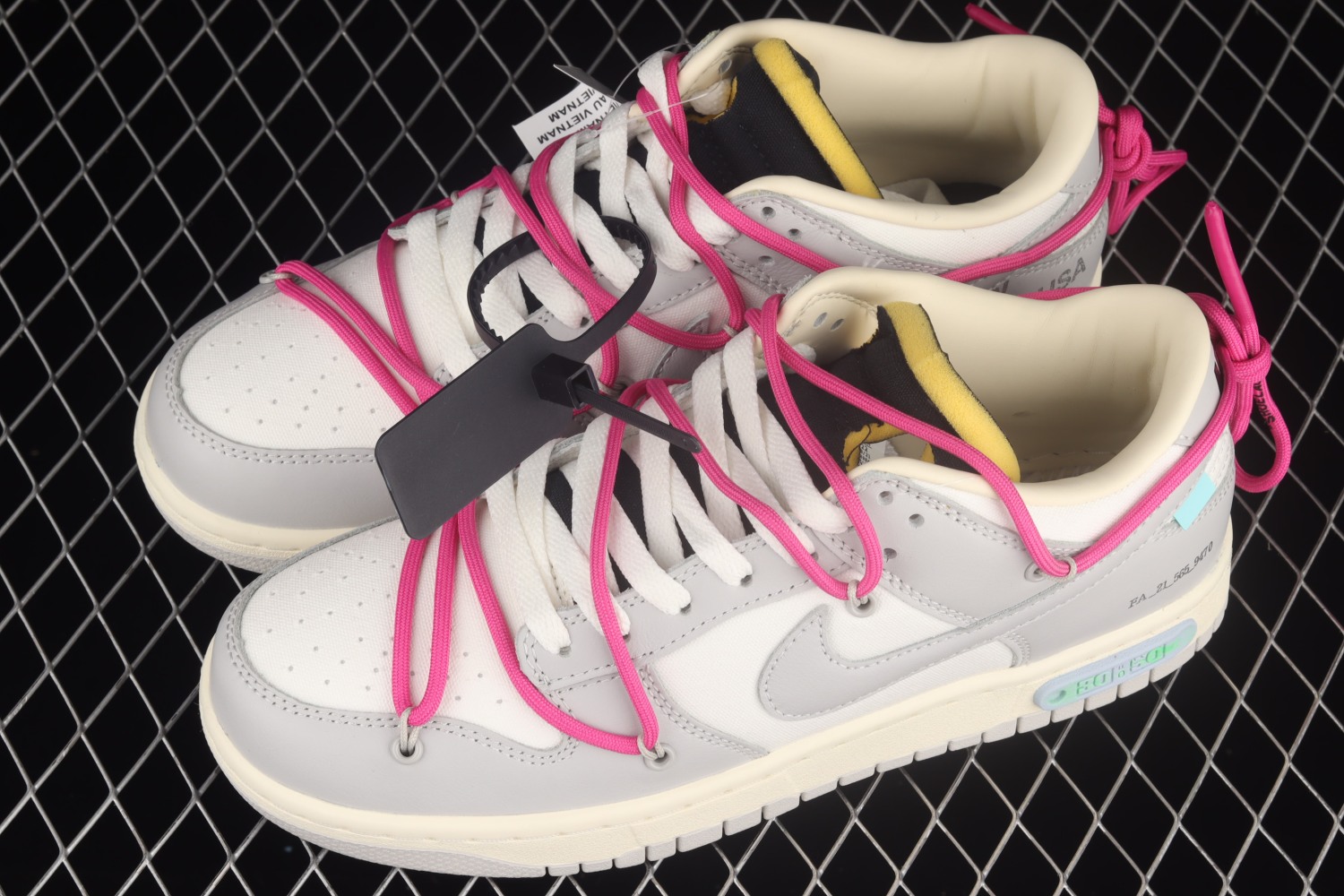 Nike Dunk Low Off-White Lot 30 DM1602-122（Original Batch）