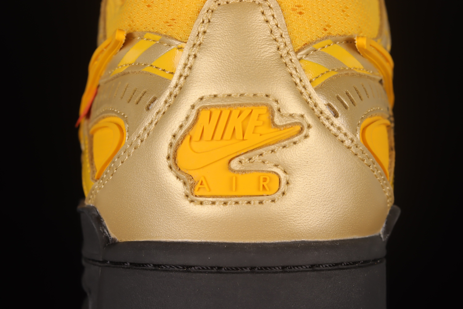 Nike Air Rubber Dunk Off-White University Gold CU6015-700（Original Batch）