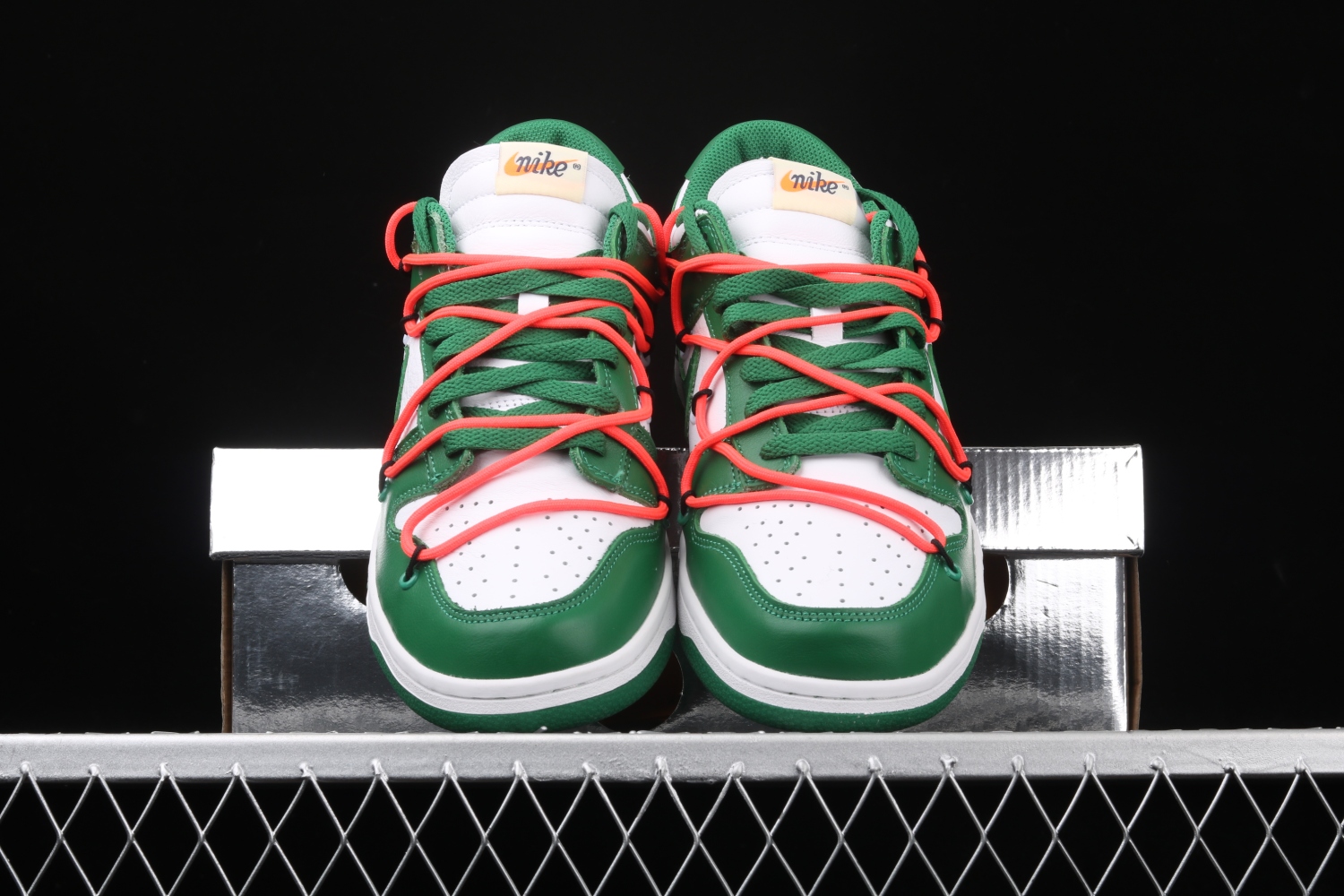 Nike Dunk Low Off-White Pine Green  CT0856-100（Original Batch）