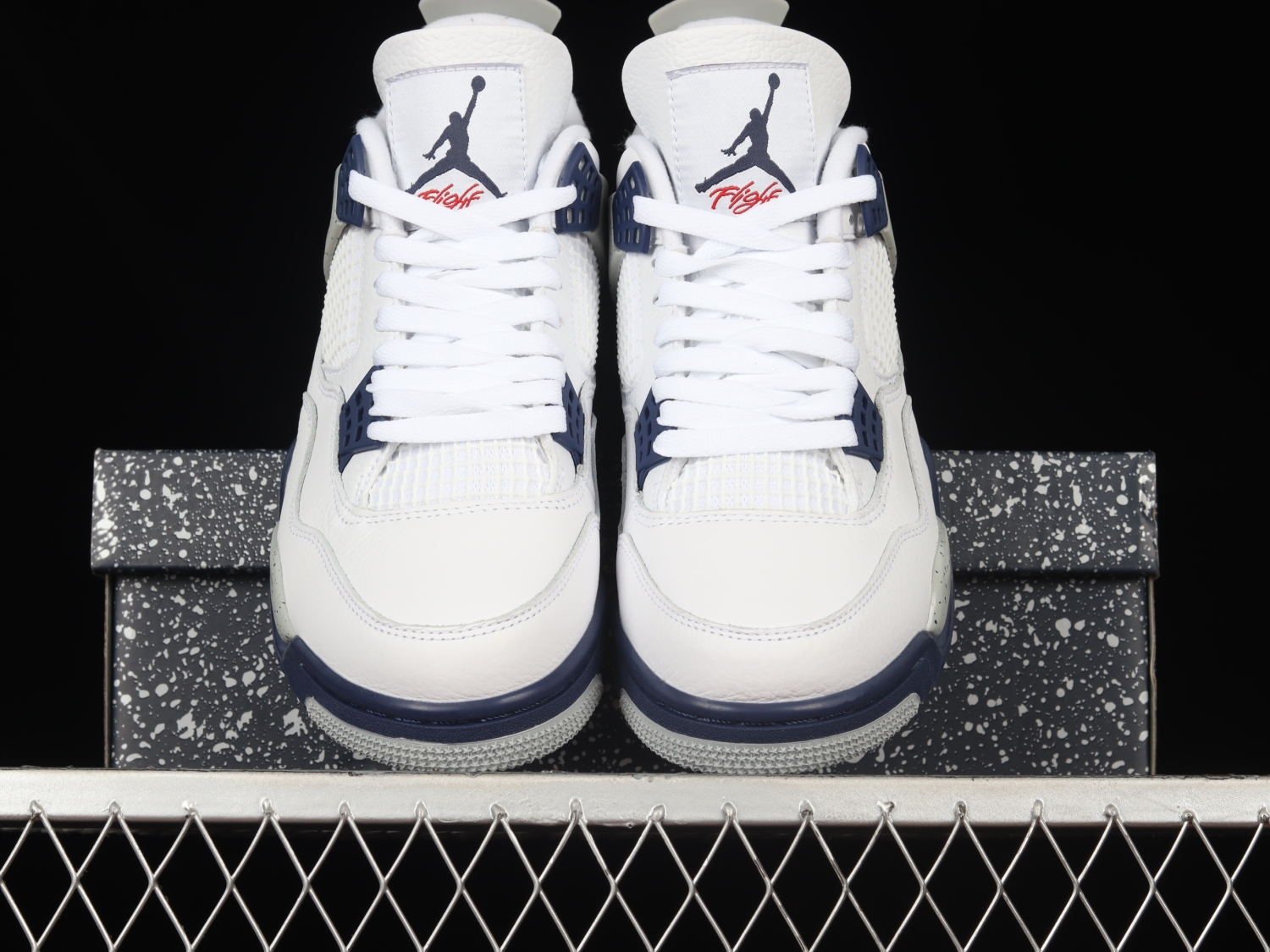 Jordan 4 Retro White Midnight Navy DH6927-140