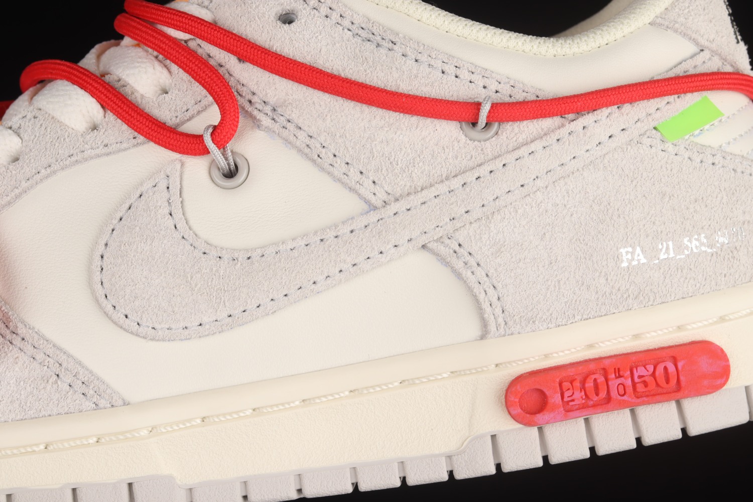 Nike Dunk Low Off-White Lot 40 DJ0950-103（Original Batch）