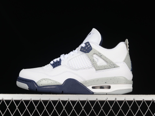 Jordan 4 Retro White Midnight Navy DH6927-140