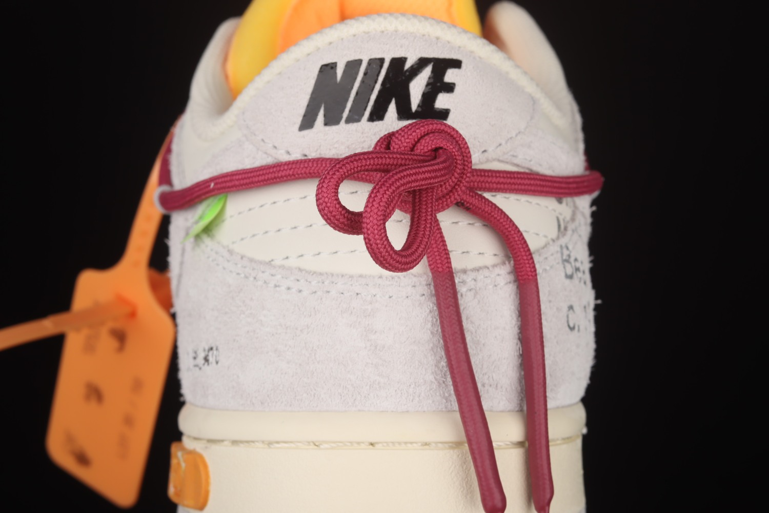 Nike Dunk Low Off-White Lot 35 DJ0950-114（Original Batch）