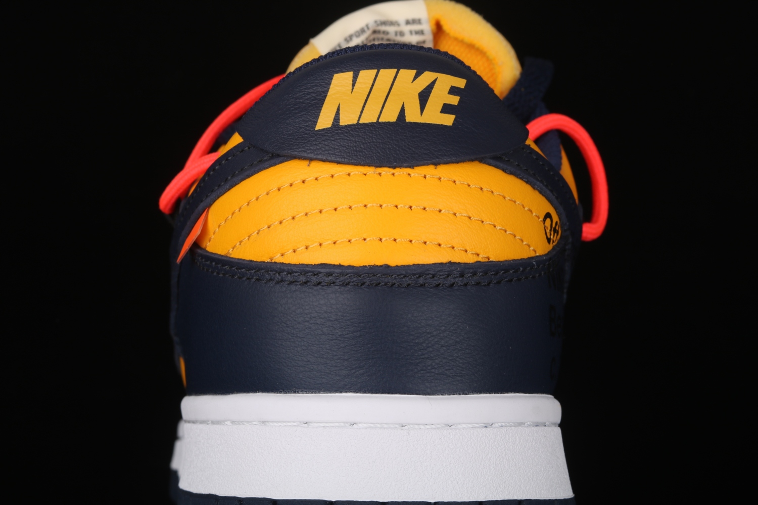 OFF WHITE X Nike Dunk SB Low White Michigan CT0856-700（Original Batch）