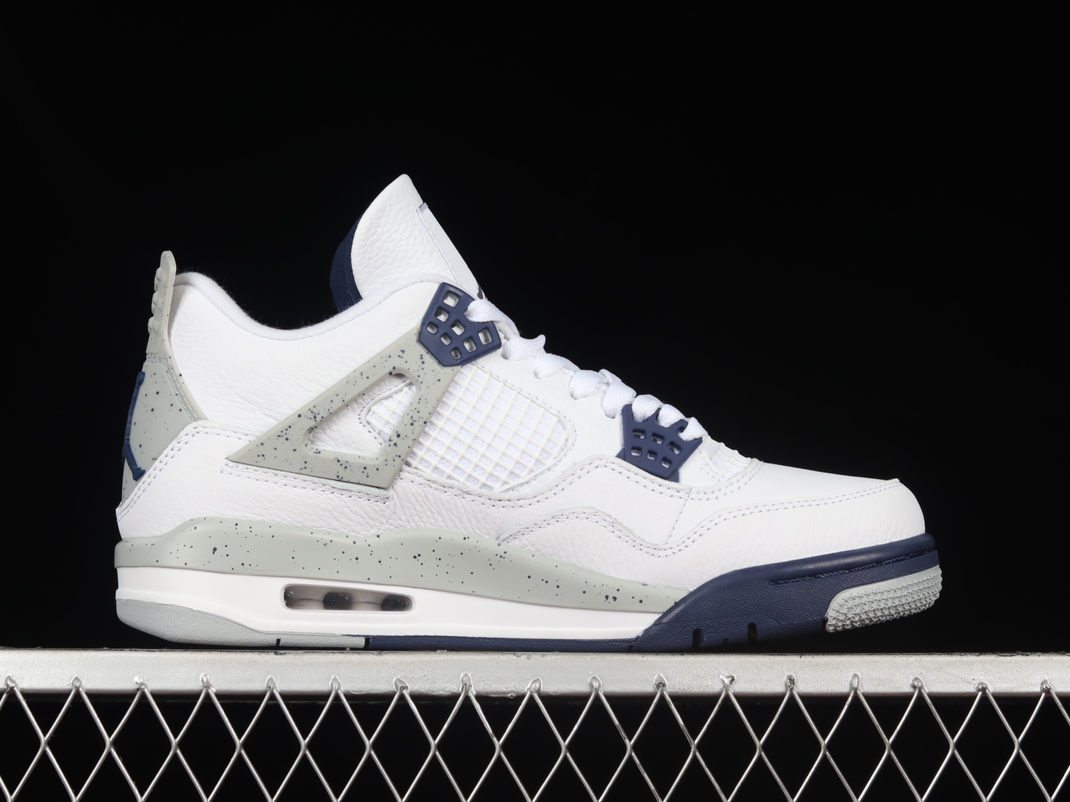Jordan 4 Retro White Midnight Navy DH6927-140