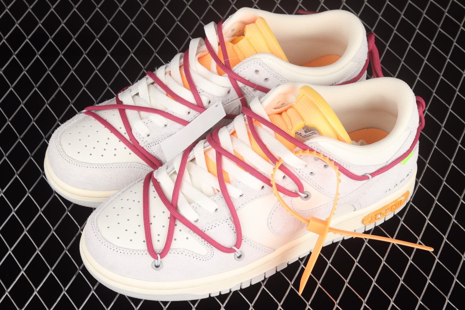 Nike Dunk Low Off-White Lot 35 DJ0950-114（Original Batch）