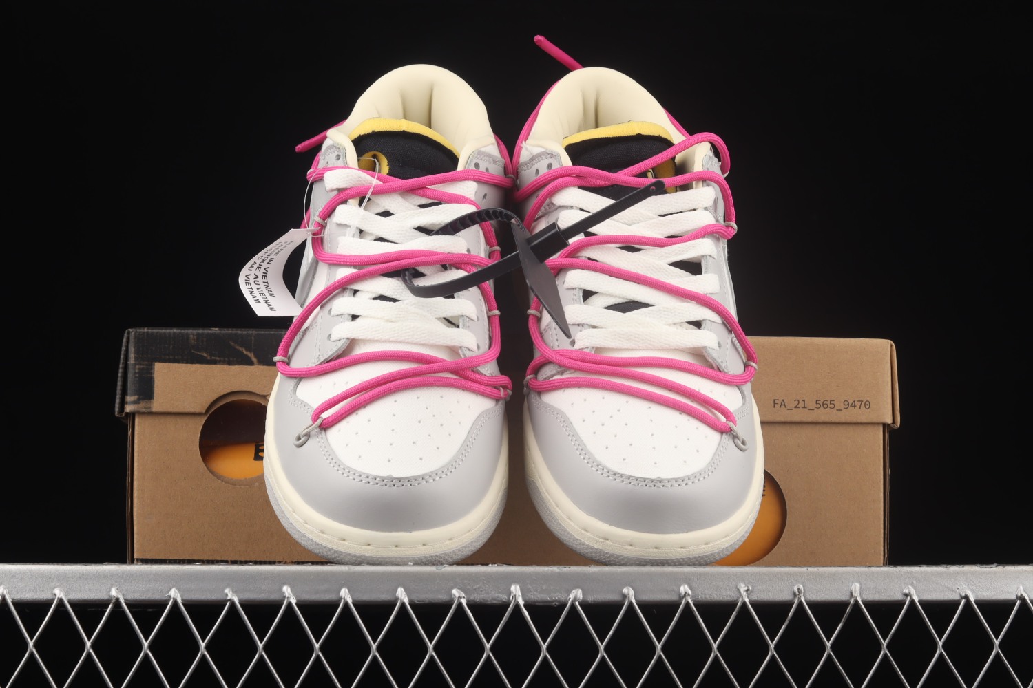 Nike Dunk Low Off-White Lot 30 DM1602-122（Original Batch）