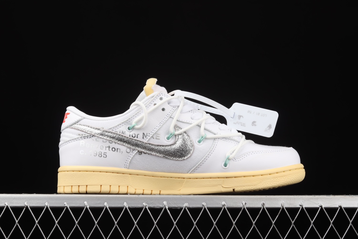 Nike Dunk Low Off-White Lot 1  DM1602-127（Original Batch）