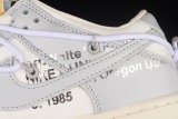 Nike Dunk Low Off-White Lot 43 DM1602-123（Original Batch）