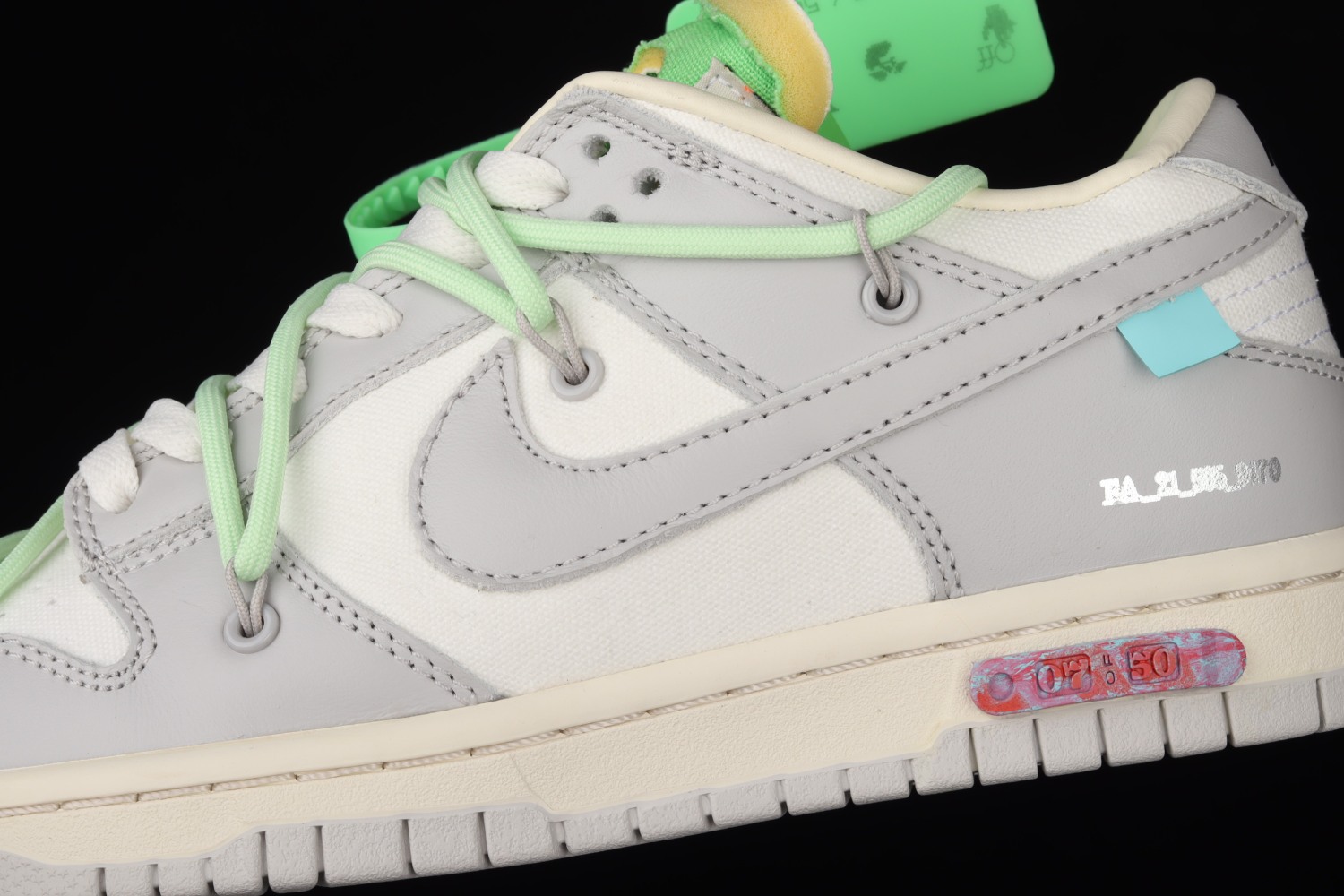 Nike Dunk Low Off-White Lot 7 DM1602-108（Original Batch）