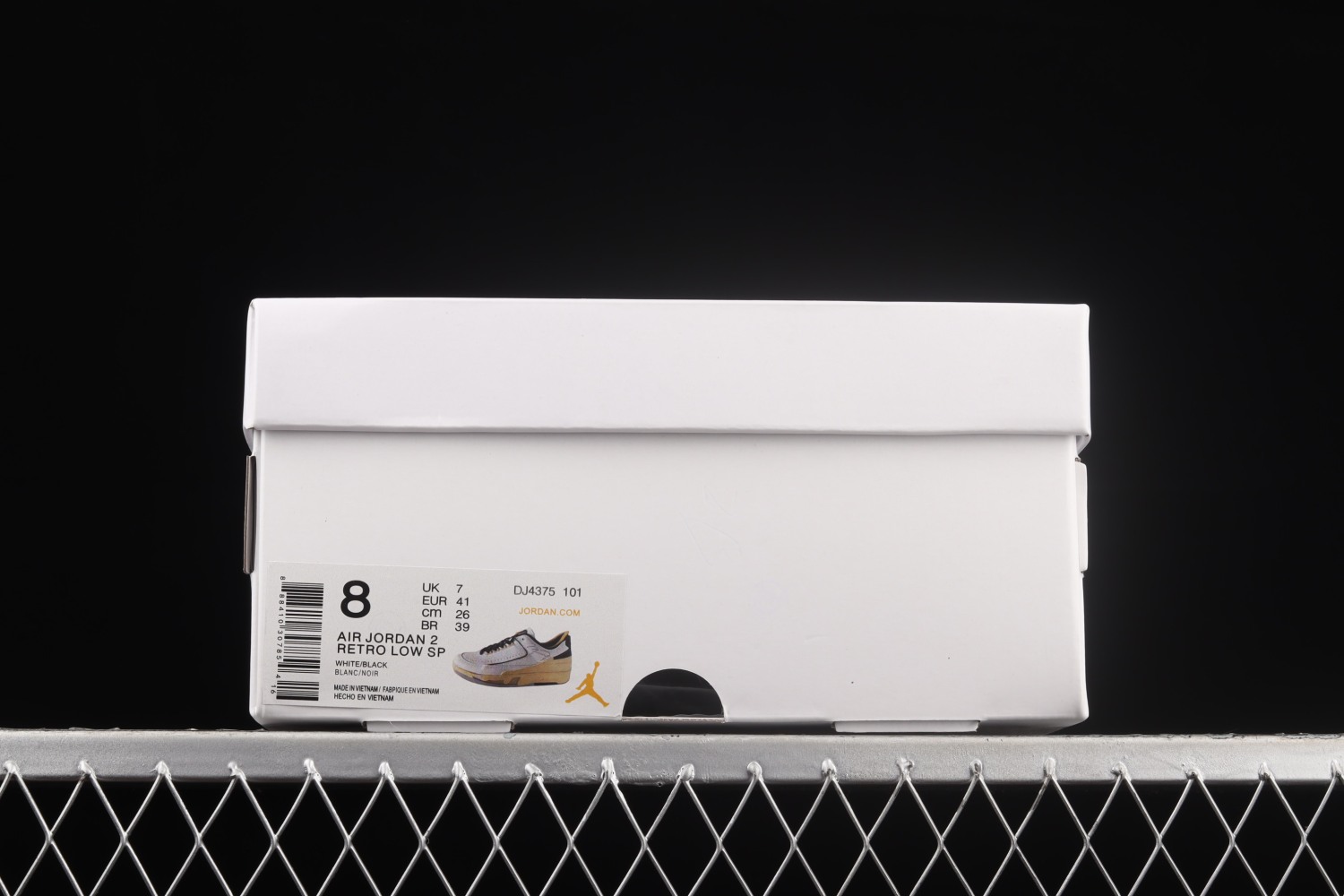 Jordan 2 Retro Low SP Off-White White Red  DJ4375-101（Original Batch）