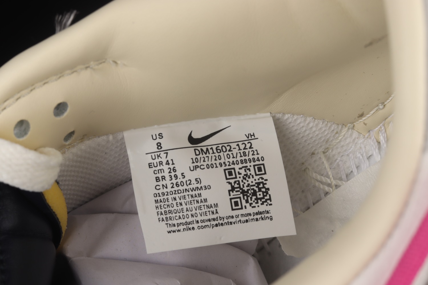 Nike Dunk Low Off-White Lot 30 DM1602-122（Original Batch）
