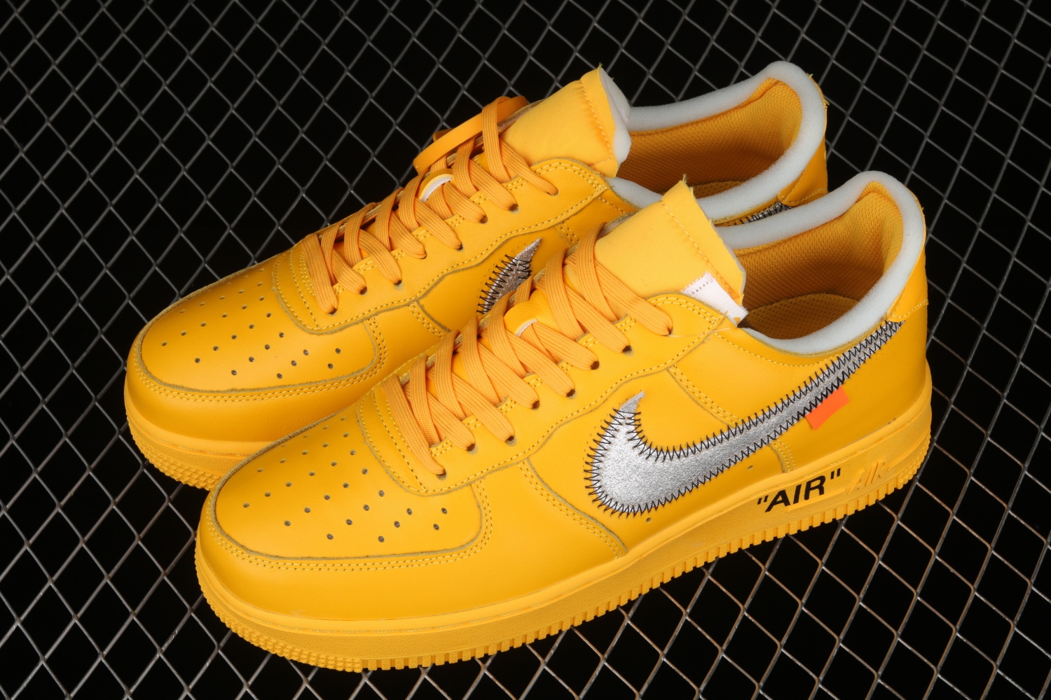 Nike Air Force 1 Low Off-White ICA University Gold DD1876-700