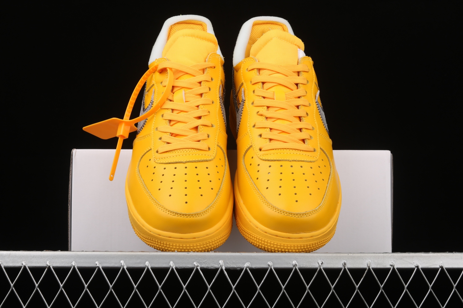 Nike Air Force 1 Low Off-White ICA University Gold DD1876-700