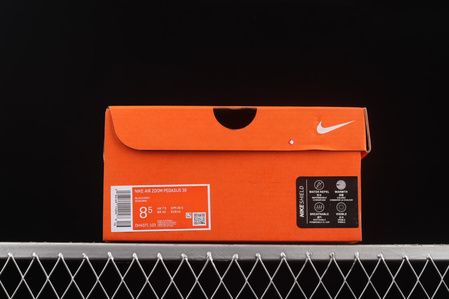 Nike Air Zoom Pegasus 39 Black Grey Fog DH4071-103