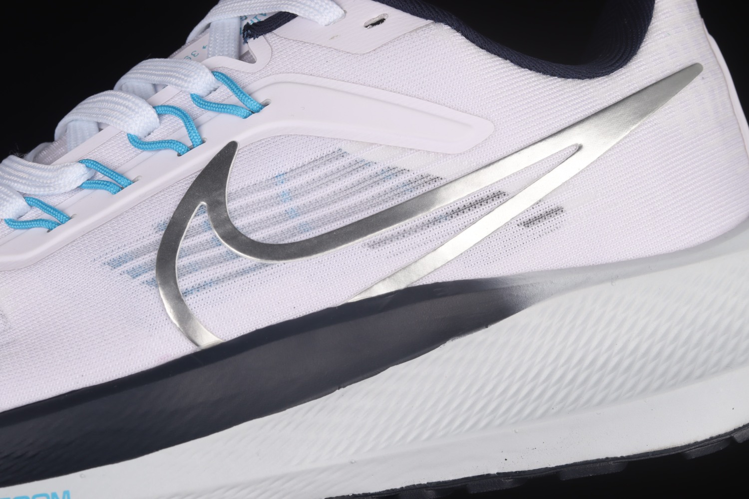 NIKE AIR ZOOM PEGASUS 39 WHITE/BLACK MENS RUNNING SHOES DH4071-105