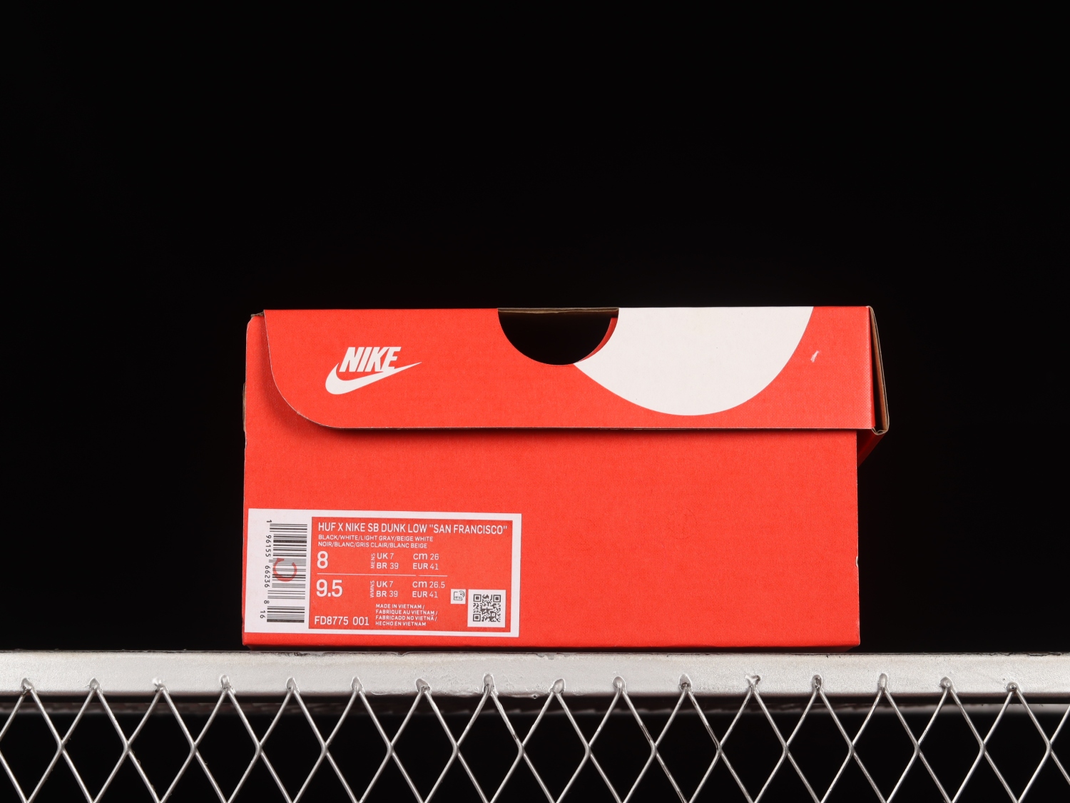 Nike SB Dunk Low HUF San Francisco FD8775-001
