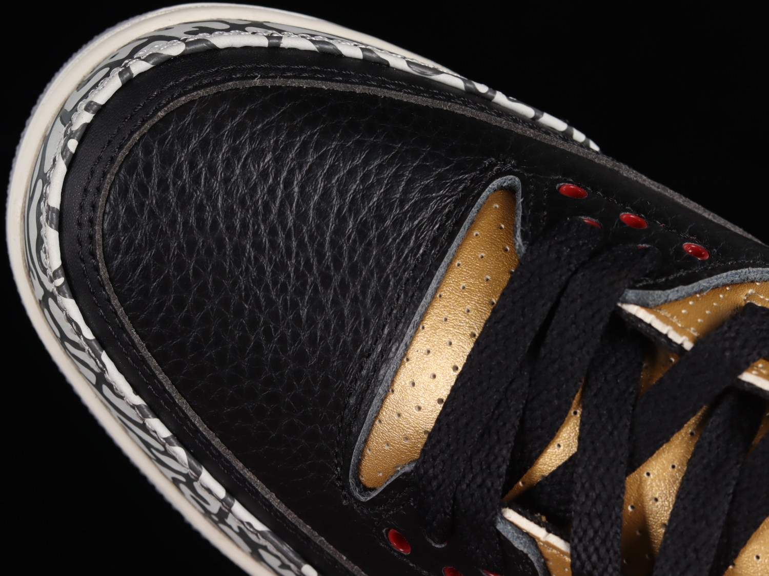 Jordan 3 Retro Black Cement Gold CK9246-067