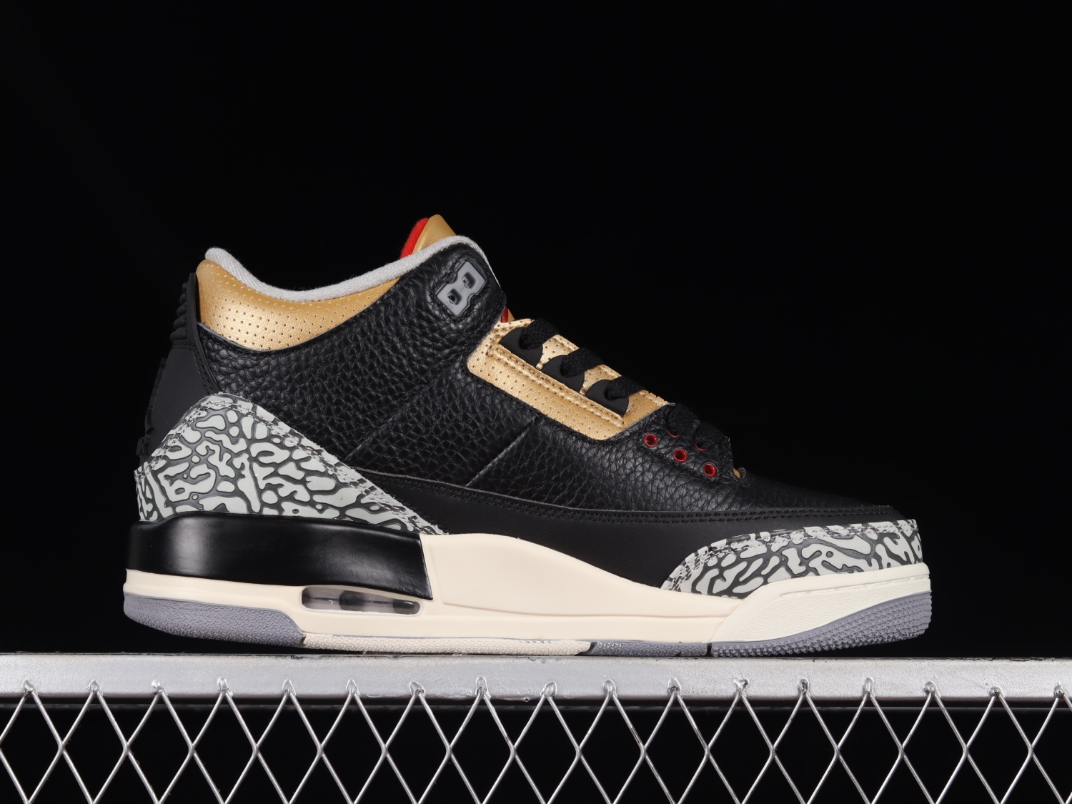 Jordan 3 Retro Black Cement Gold CK9246-067