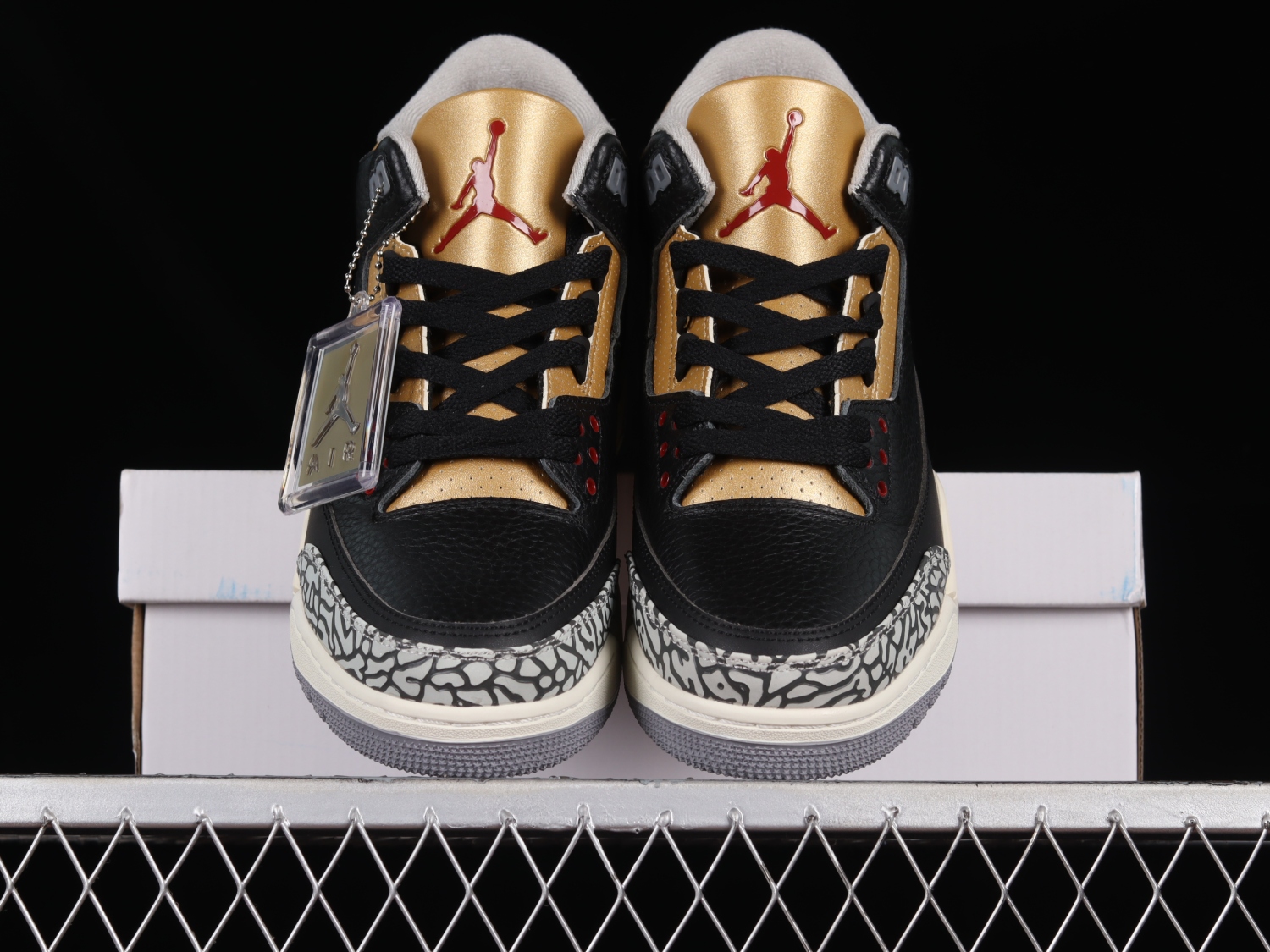 Jordan 3 Retro Black Cement Gold CK9246-067