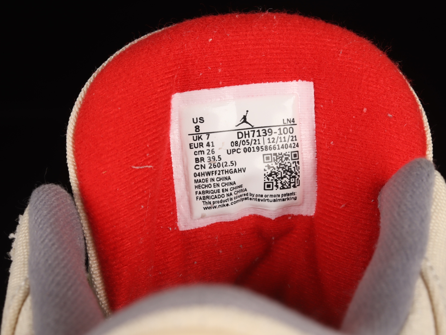 Jordan 3 Retro Muslin DH7139-100