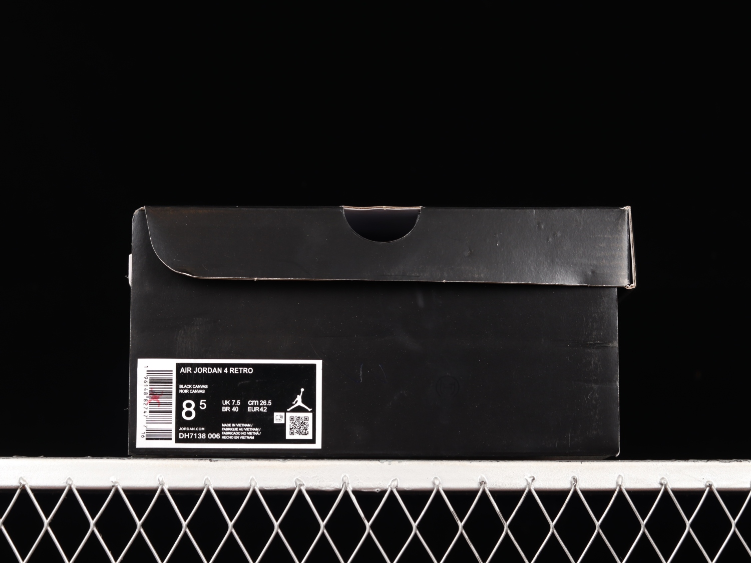 Jordan 4 Retro SE Black Canvas DH7138-006