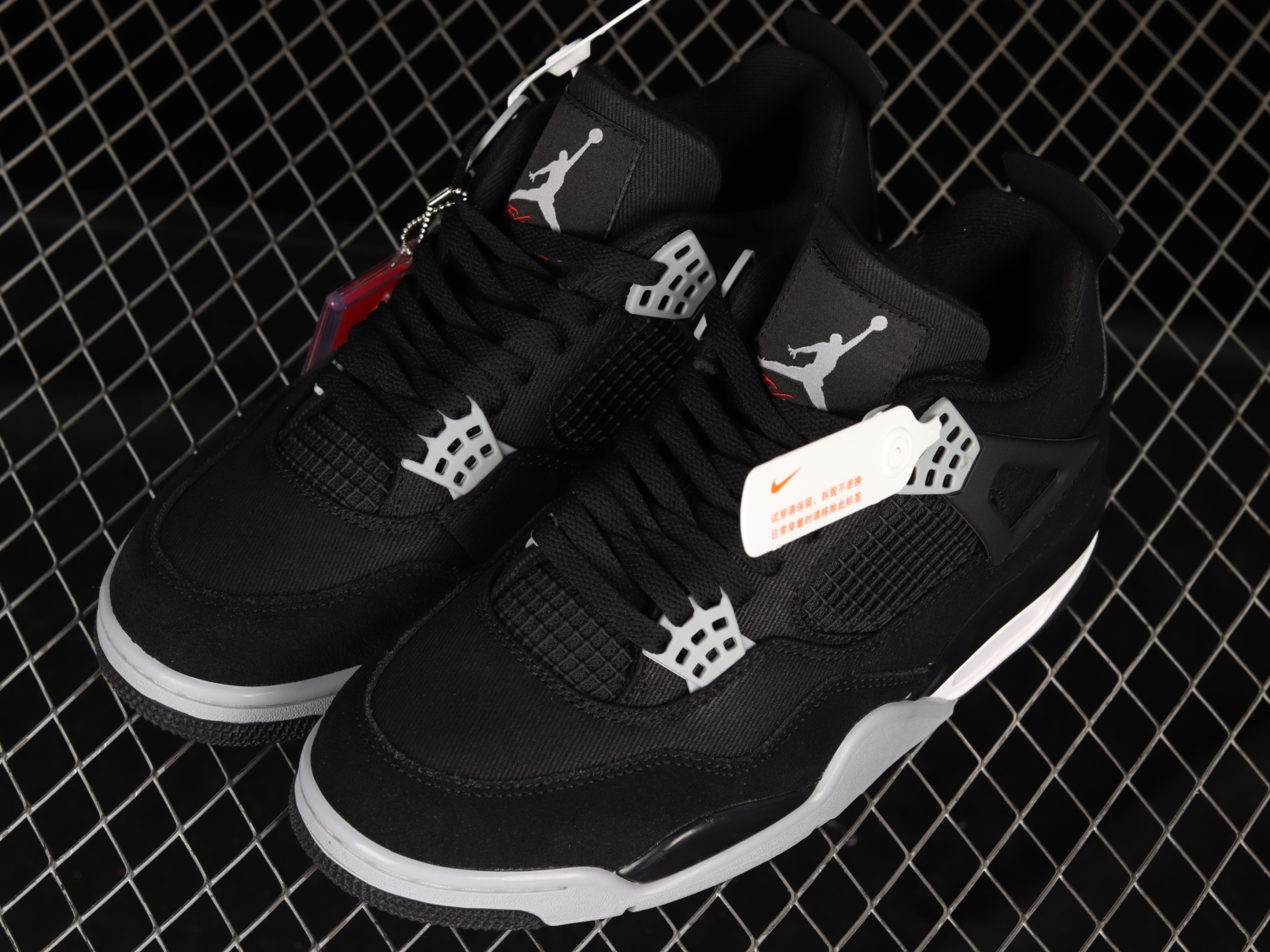 Jordan 4 Retro SE Black Canvas DH7138-006