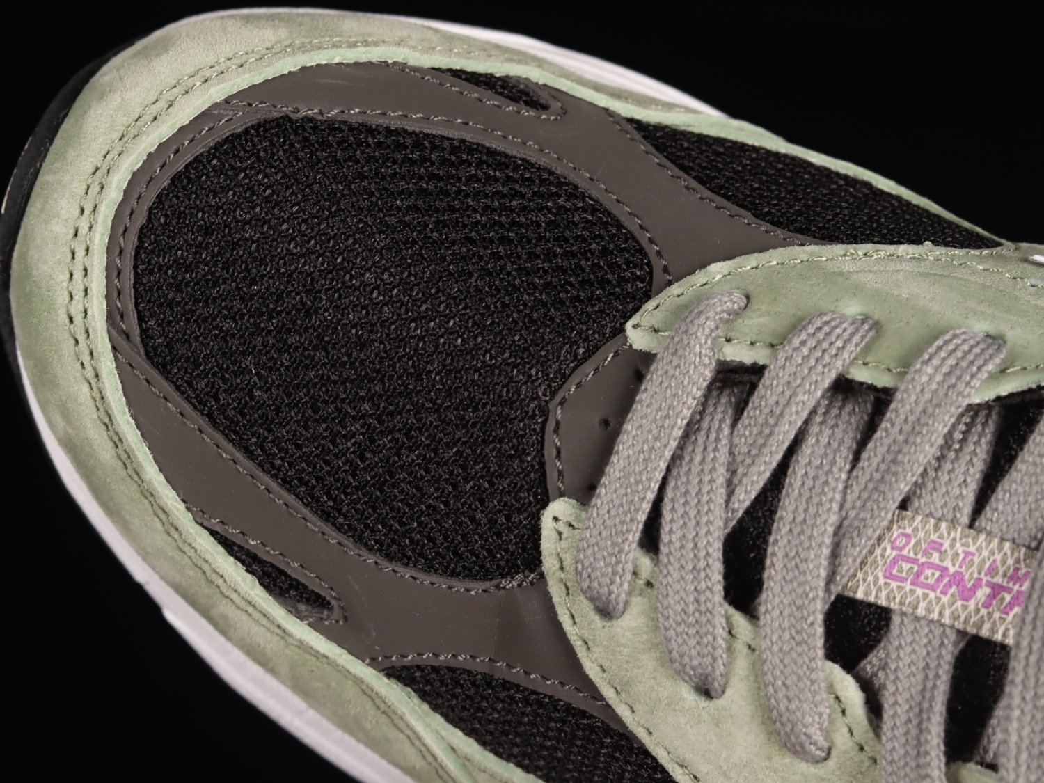 New Bal*nce 990v3 MiUSA Teddy Santis Green Purple M990TC3