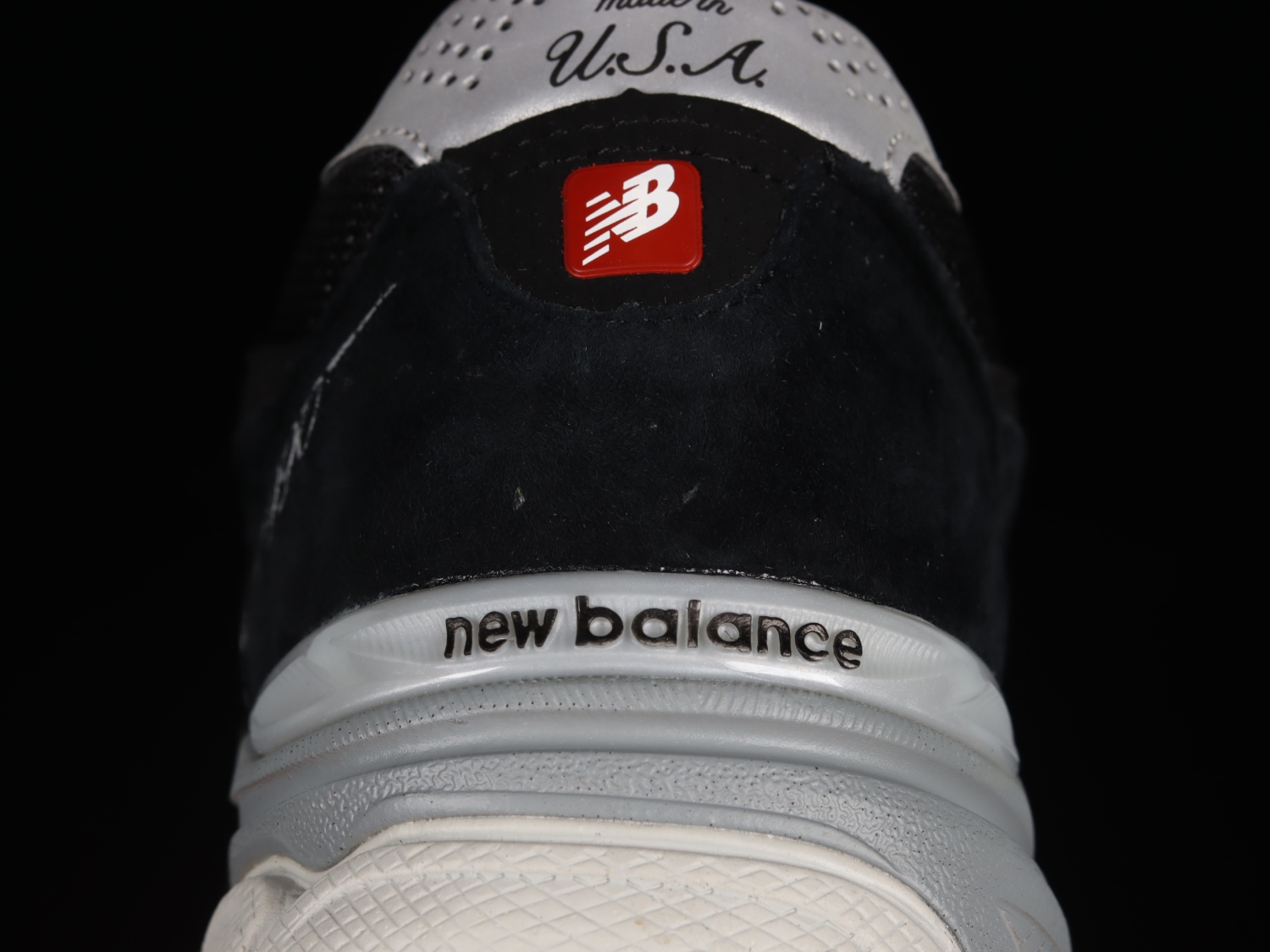 New Bal*nce 990v3 Black White M990BS3