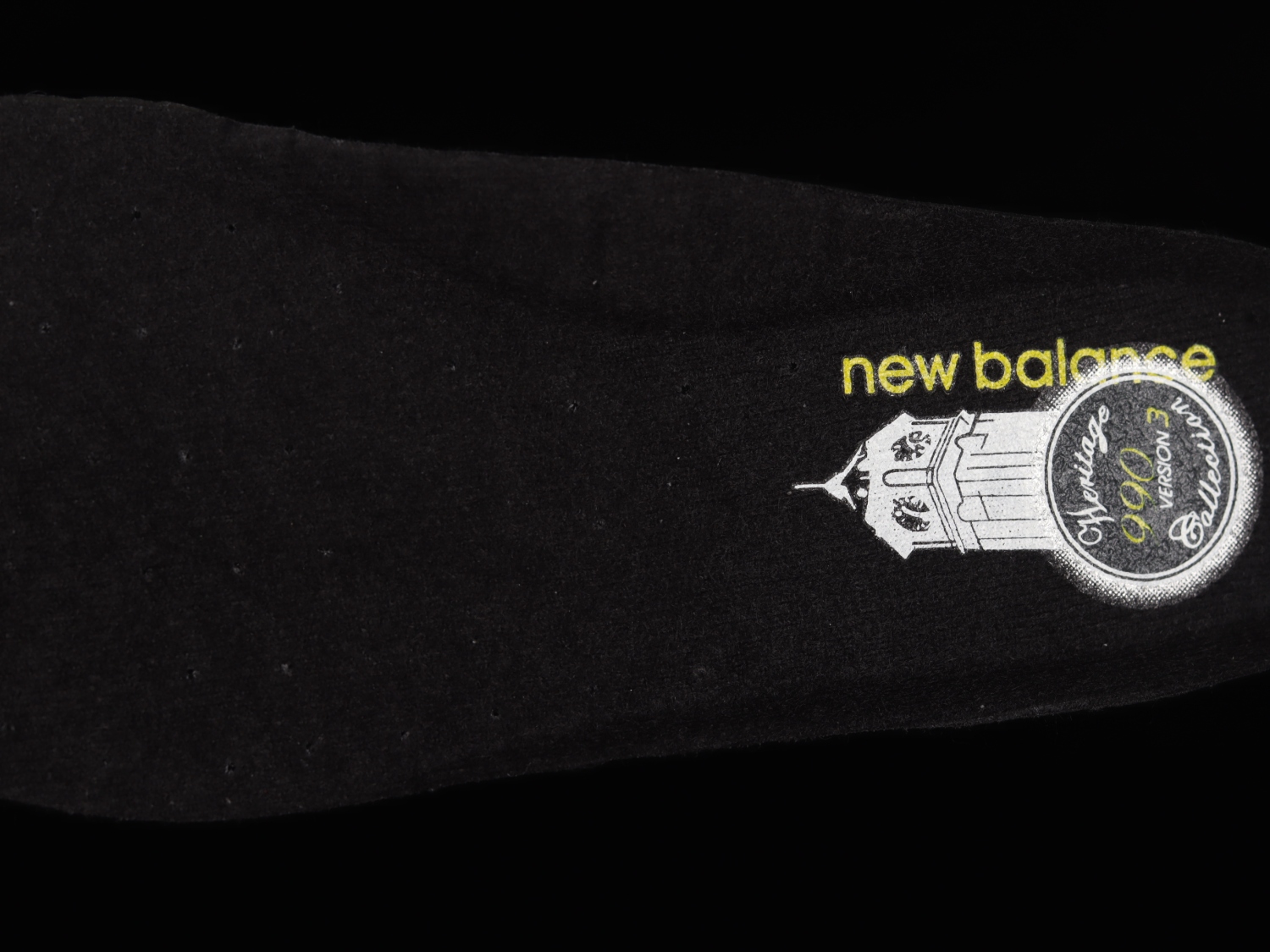 New Bal*nce 990v3 Black Green Yellow M990CP3
