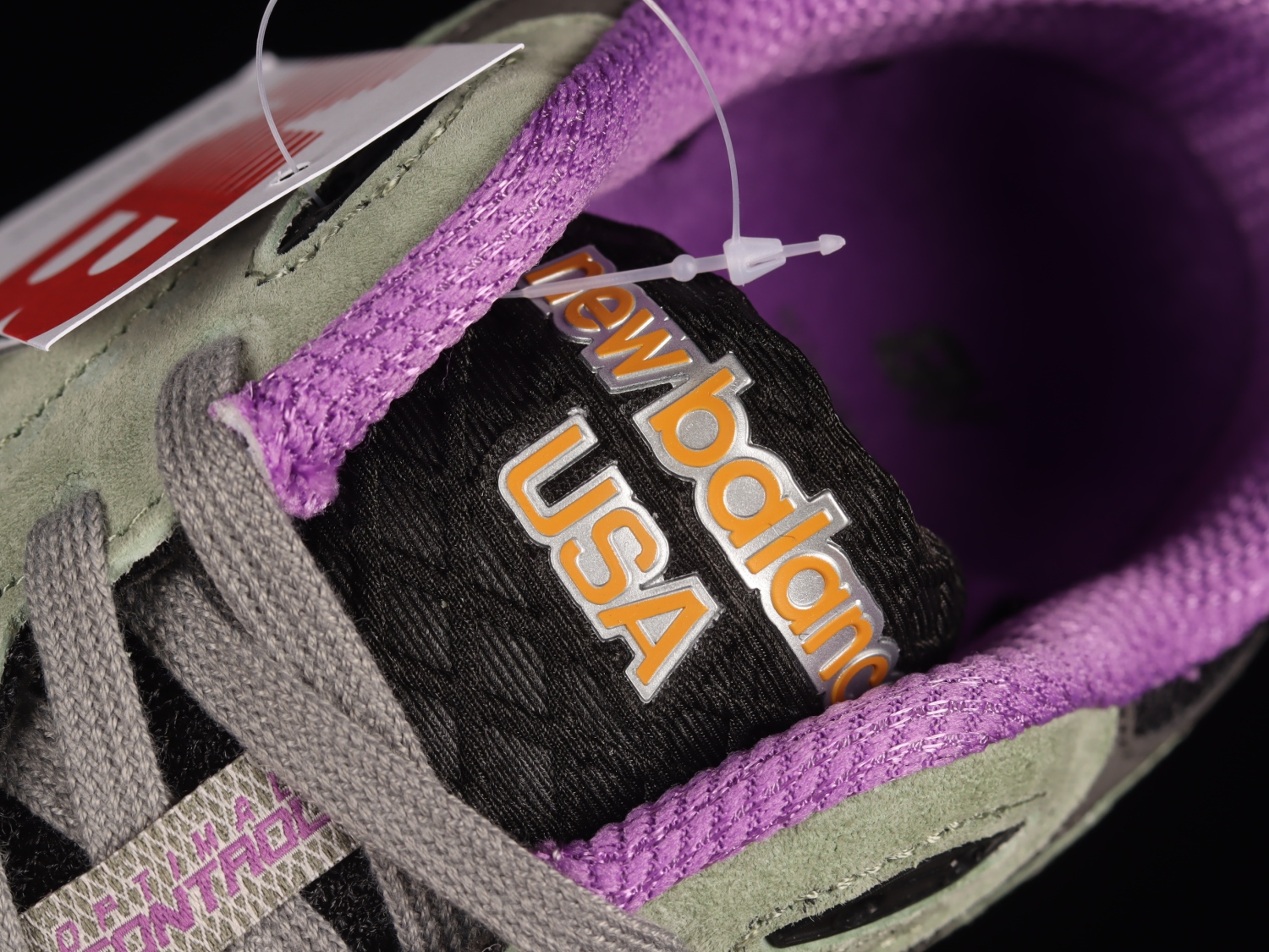 New Bal*nce 990v3 MiUSA Teddy Santis Green Purple M990TC3