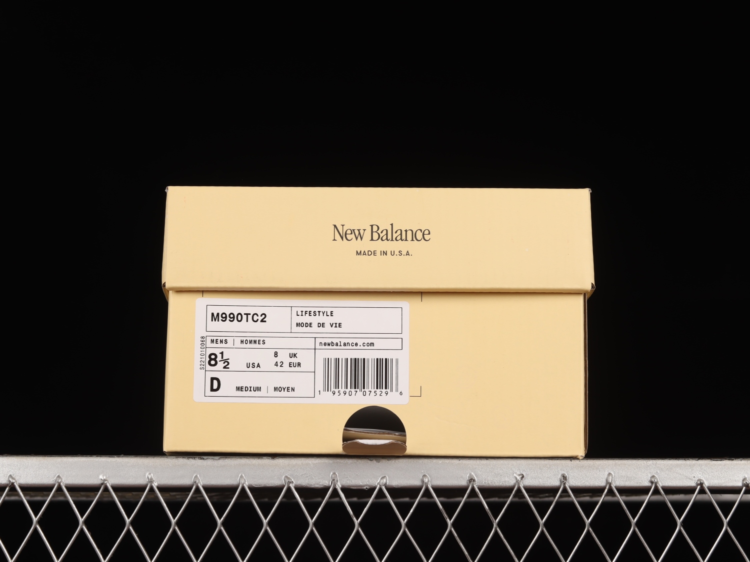 New Bal*nce 990v2 MiUSA Teddy Santis Sea Salt M990TC2