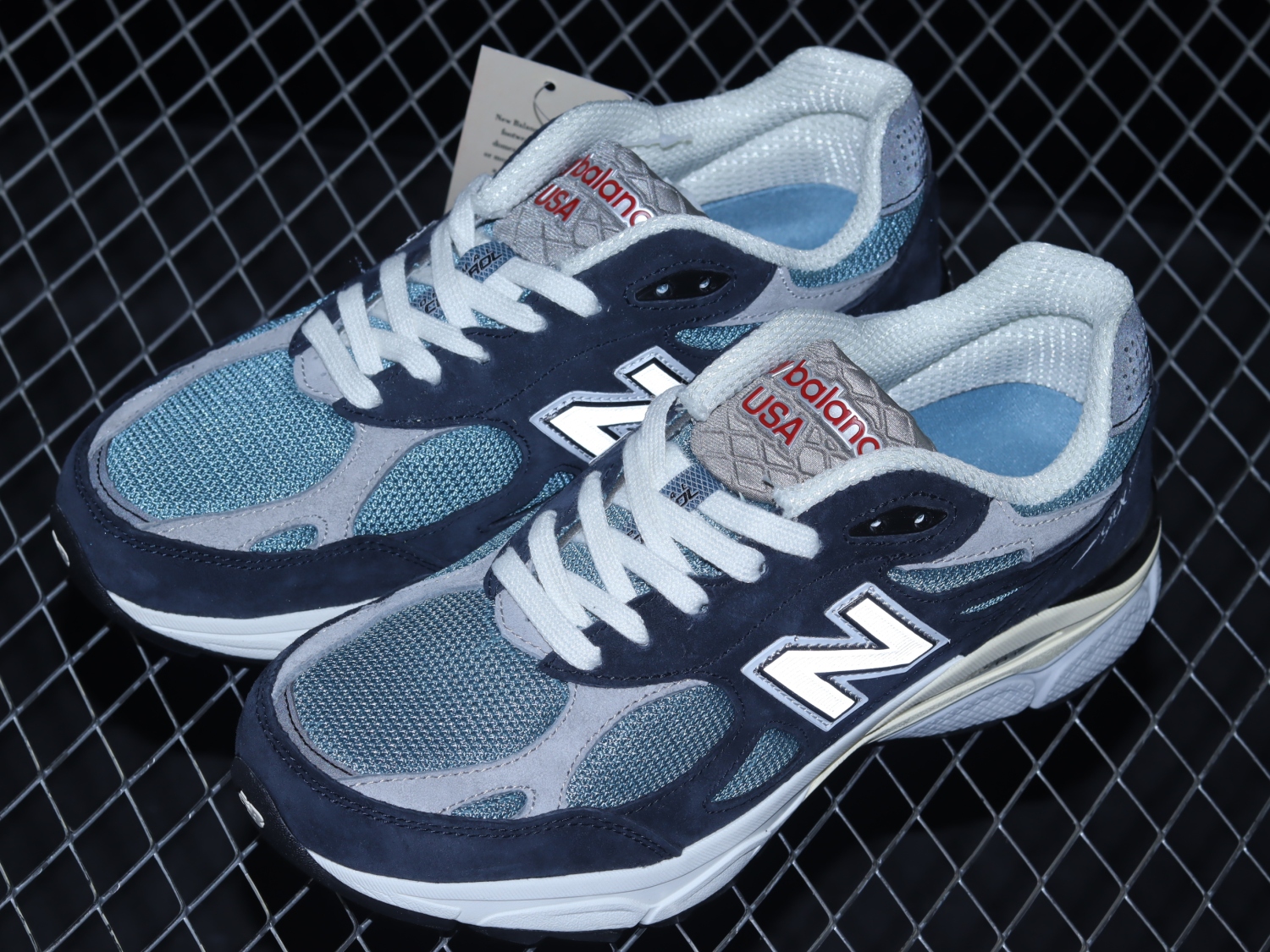 New Bal*nce 990v3 MiUSA Teddy Santis Navy Castlerock M990TE3