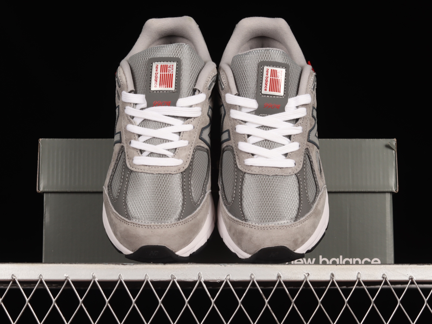 New Bal*nce 990v4 Version 4 Grey M990VS4