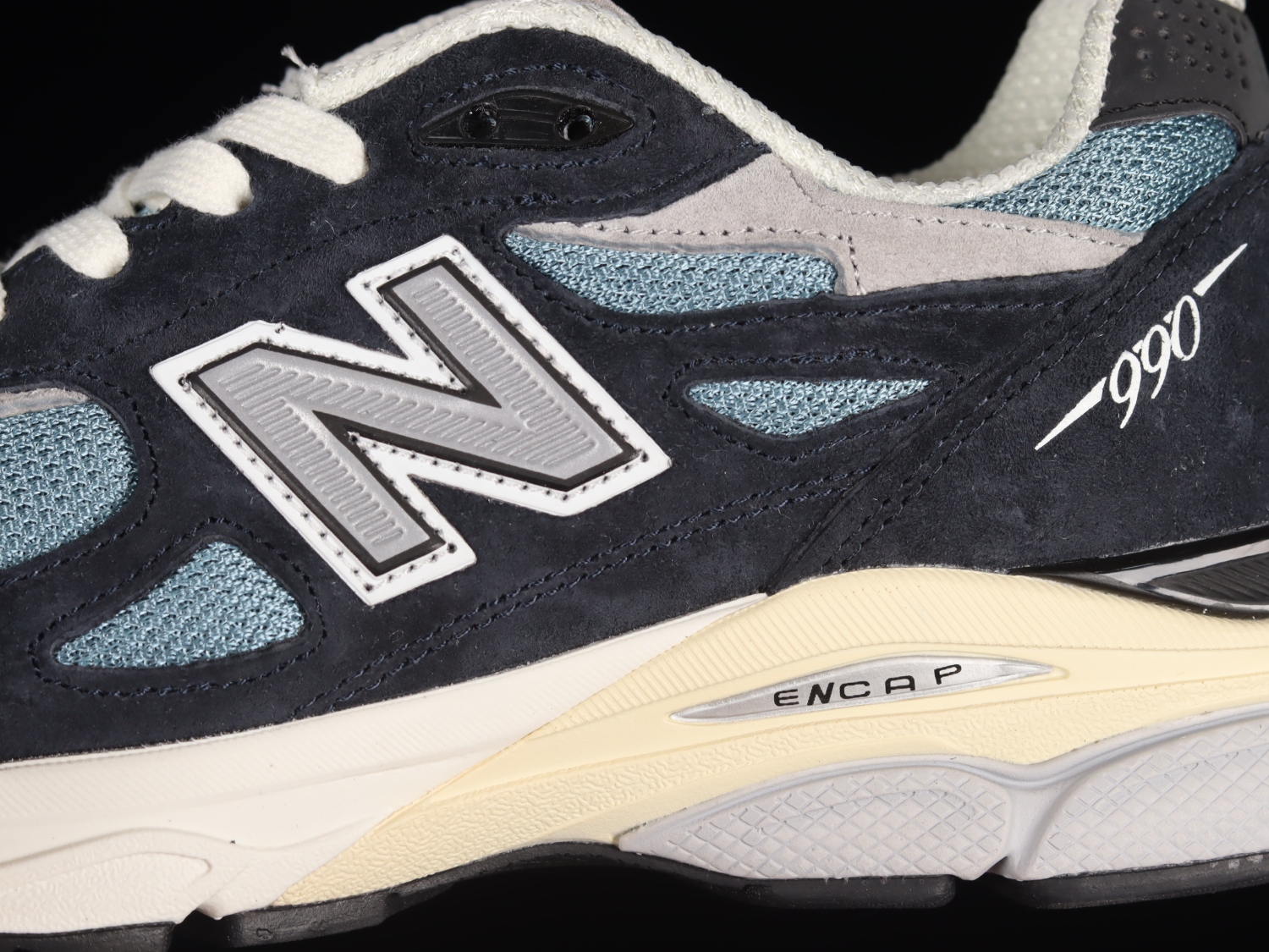New Bal*nce 990v3 MiUSA Teddy Santis Navy Castlerock M990TE3