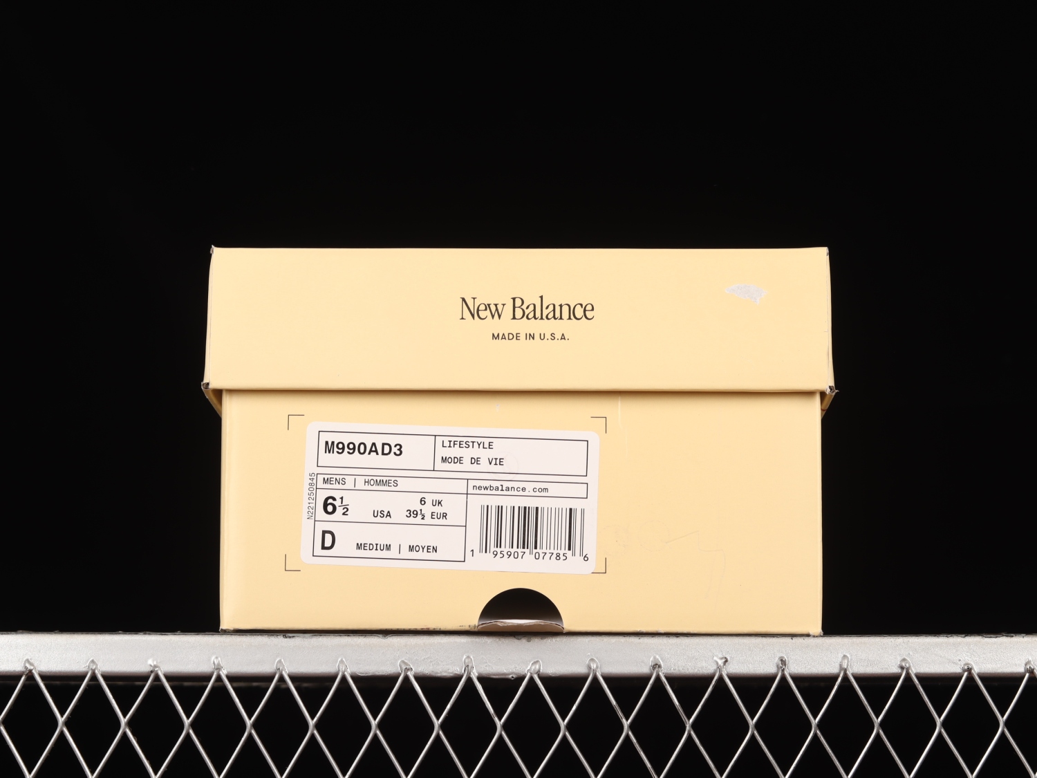 New Bal*nce 990v3 MiUSA Teddy Santis Moonbeam M990AD3