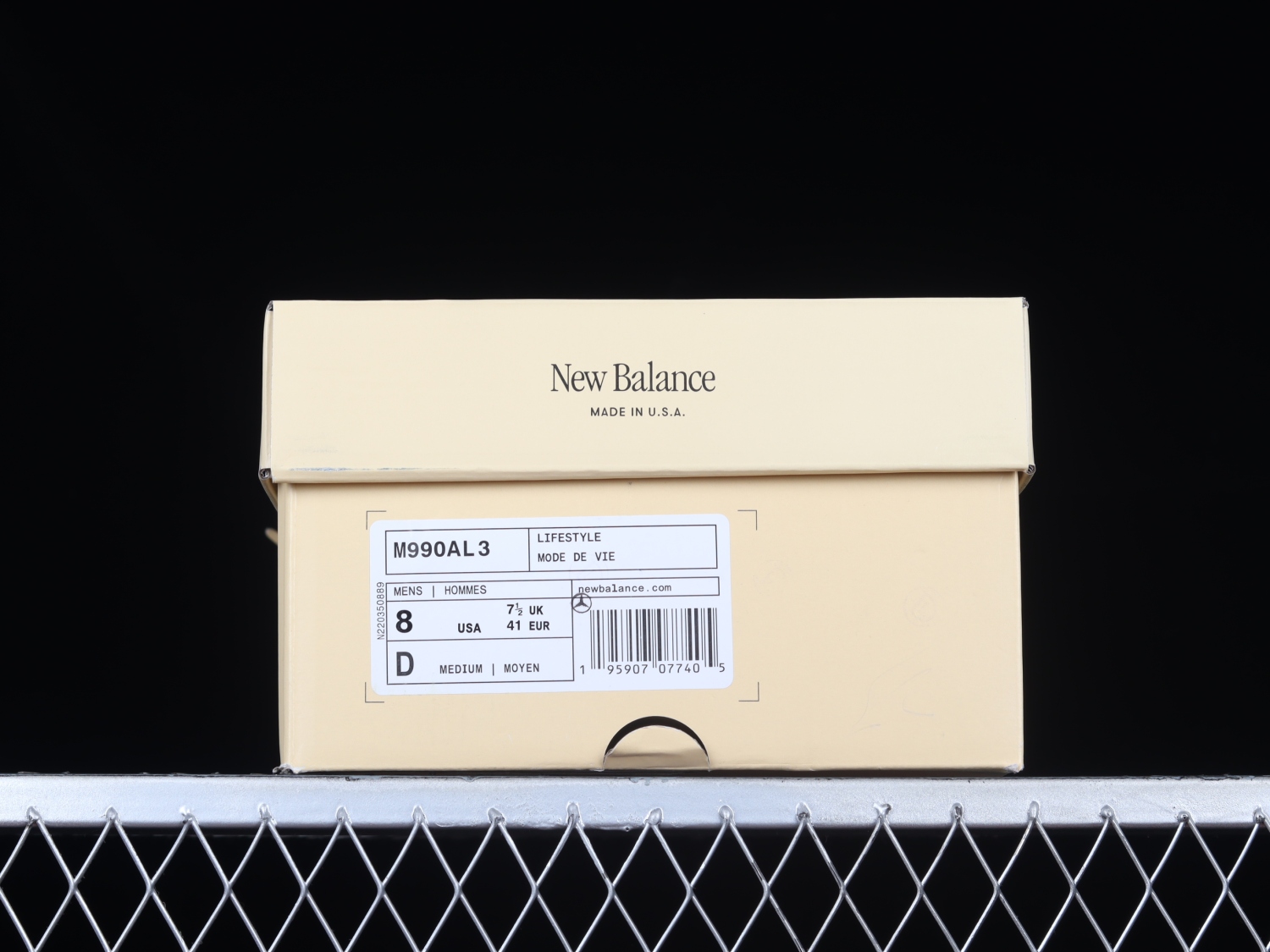 New Bal*nce 990v3 MiUSA Teddy Santis Sea Salt  M990AL3