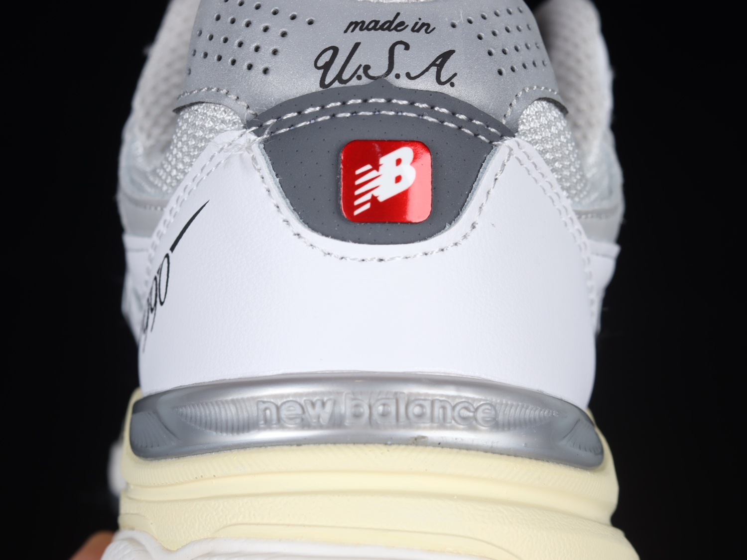 New Bal*nce 990v3 MiUSA Teddy Santis Sea Salt  M990AL3