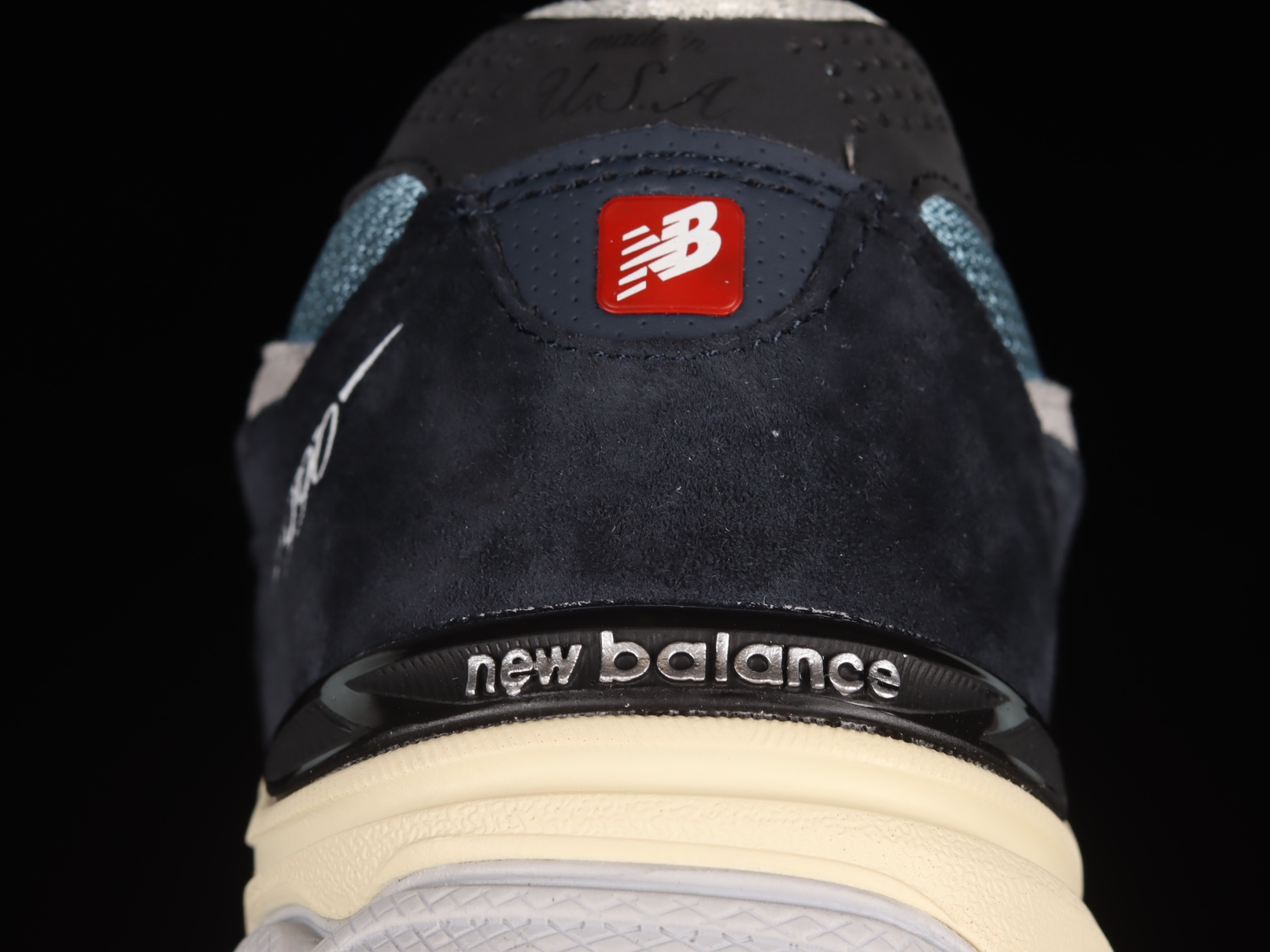 New Bal*nce 990v3 MiUSA Teddy Santis Navy Castlerock M990TE3