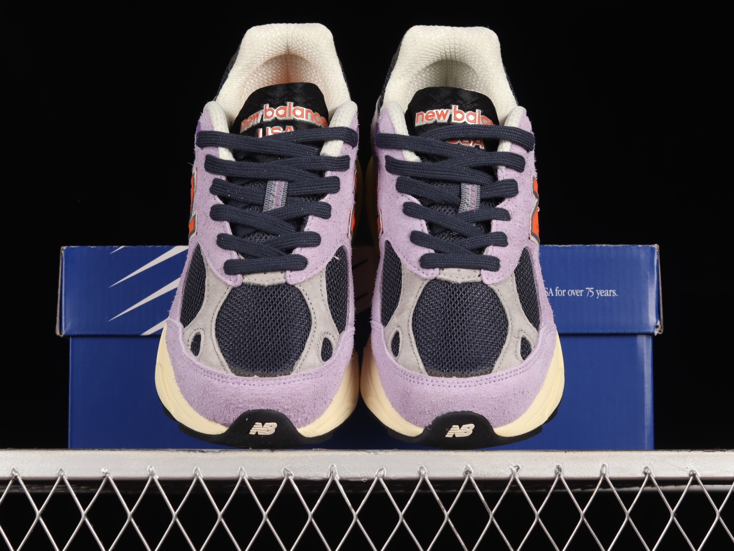 New Bal*nce 990v3 MiUSA Teddy Santis Raw Amethyst M990TD3