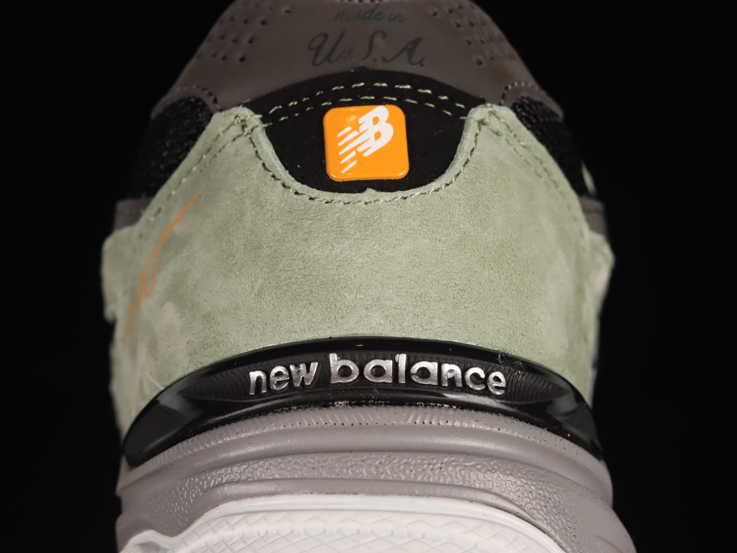 New Bal*nce 990v3 MiUSA Teddy Santis Green Purple M990TC3