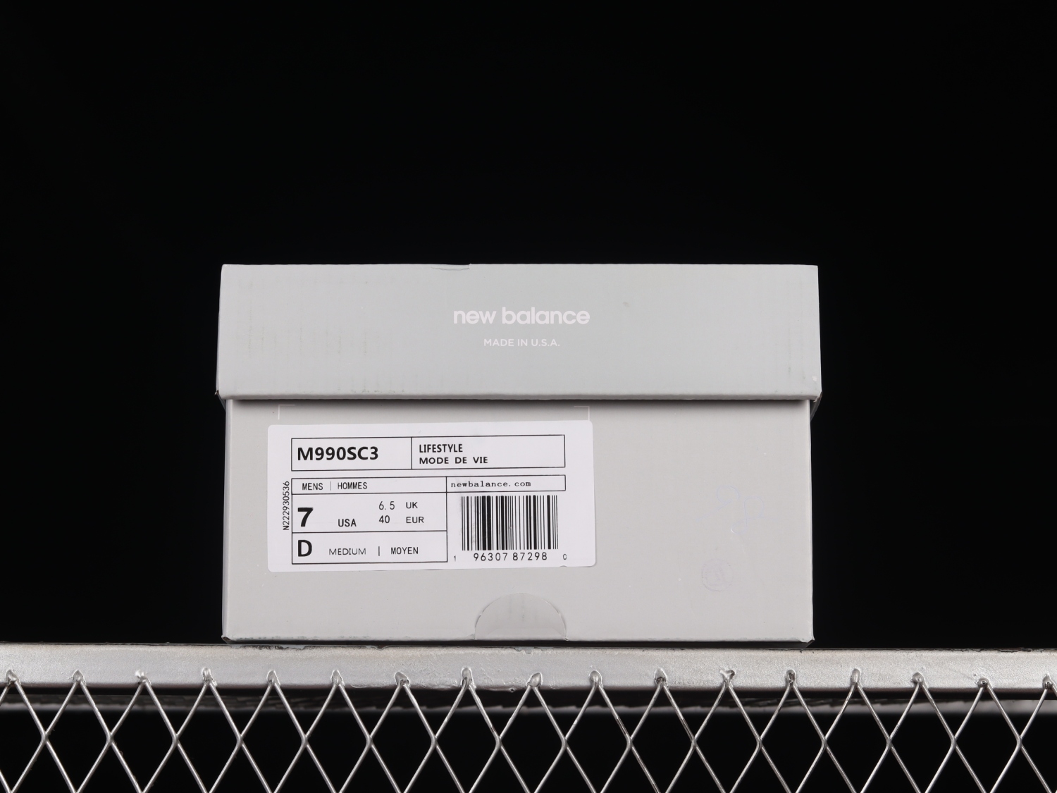 New Bal*nce 990v3 MiUSA YCMC Nimbus Cloud M990SC3