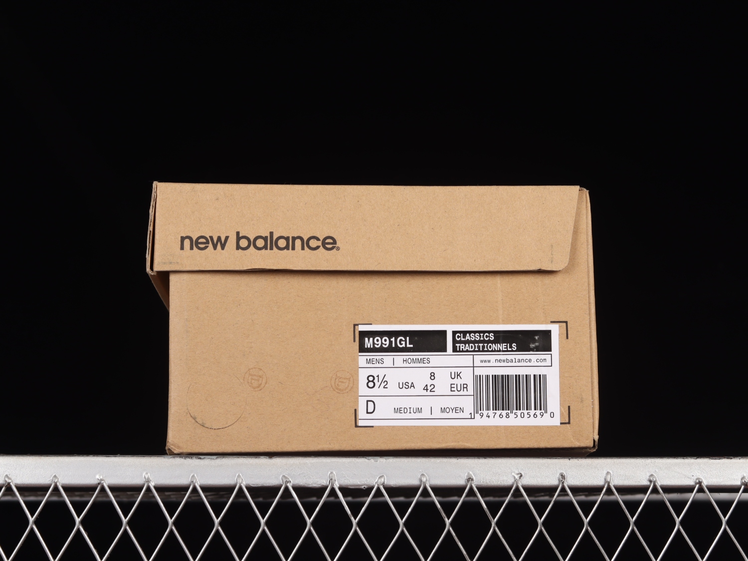 New Bal*nce 991 Kith Grey M991GL
