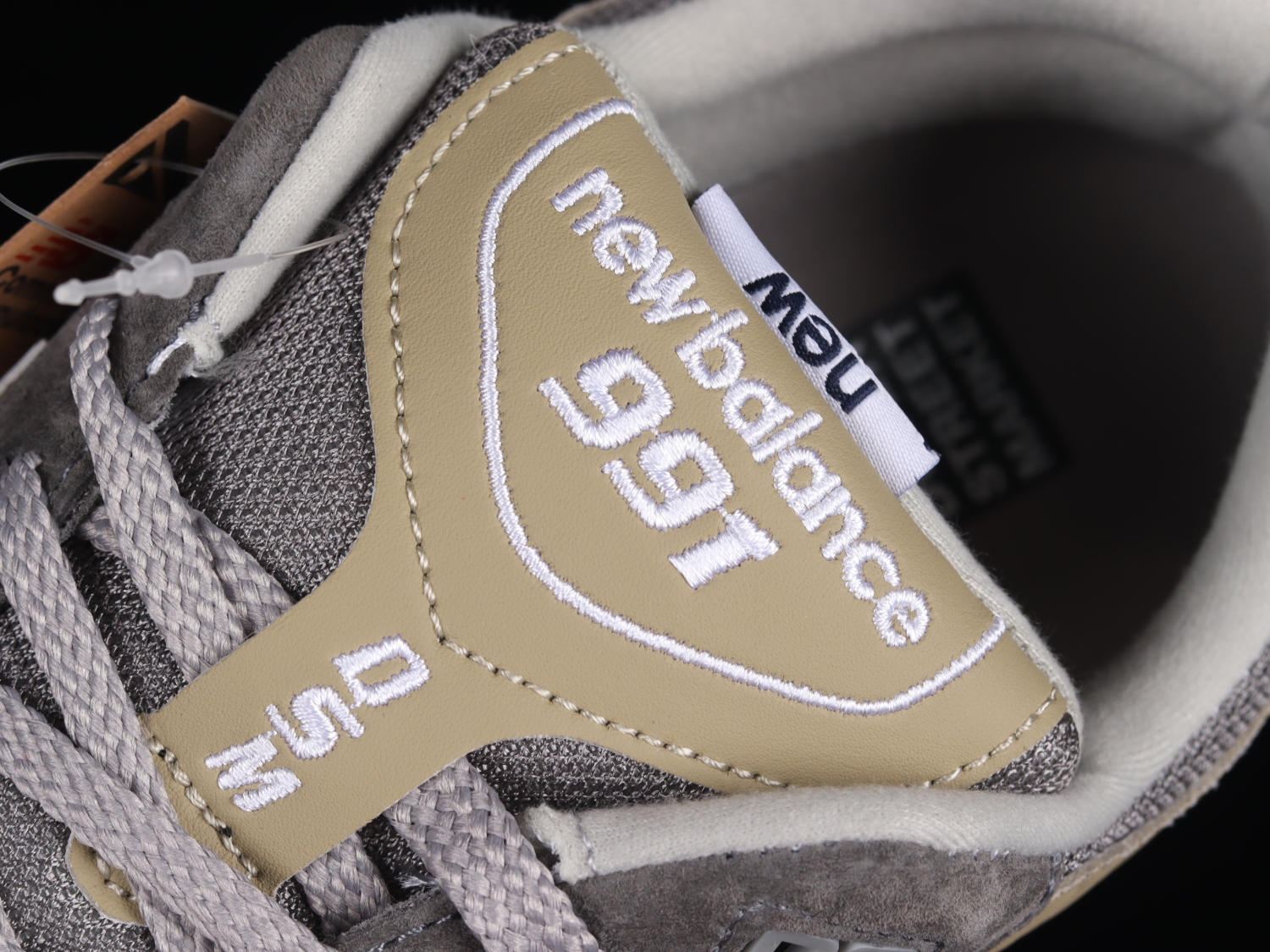New Bal*nce 991 Dover Street Market MiUK 40th Anniversary Grey M991DSM