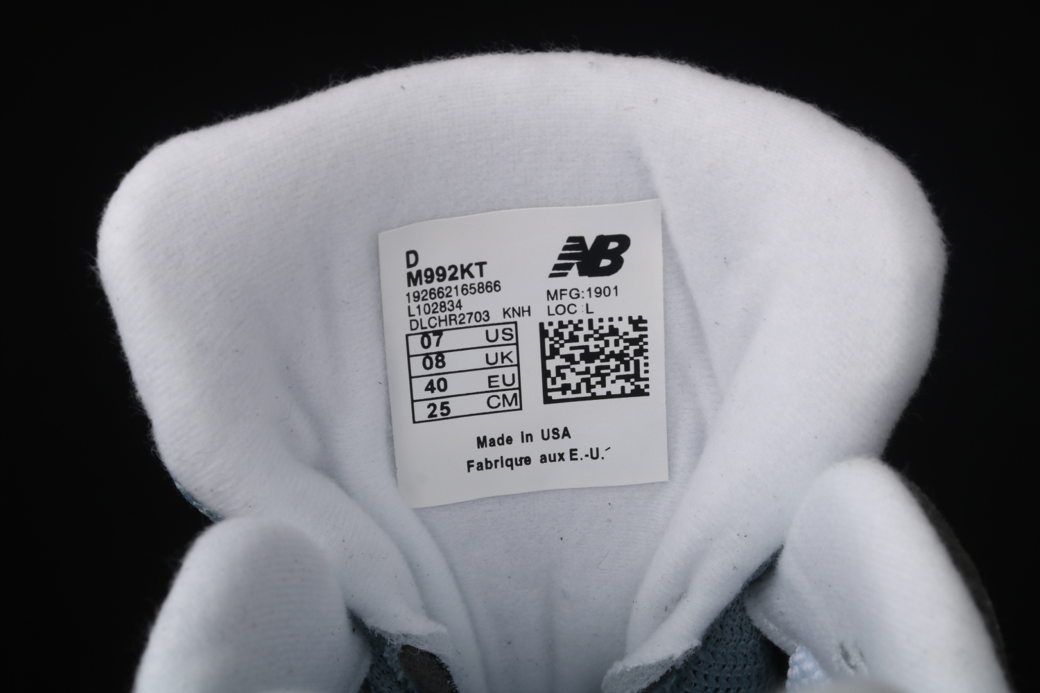 New Bal*nce 992 Kith Spring 2 M992KT